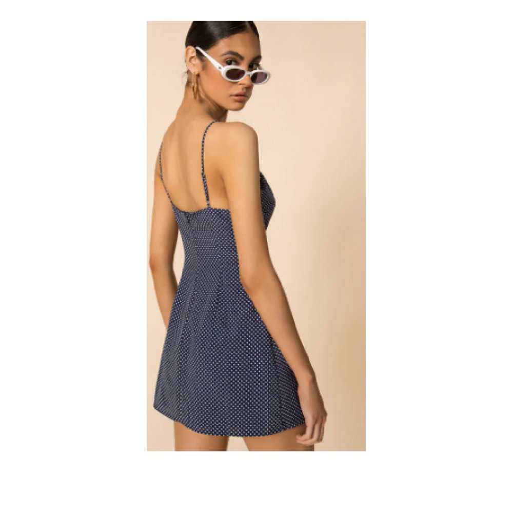 NTW Superdown/ Revolve Justina Twisted Flare Dress - Picture 2 of 11